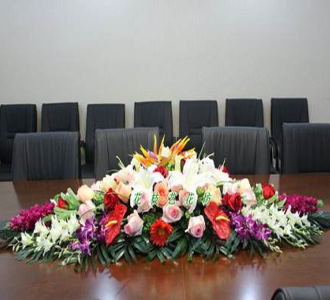 会议桌花定制